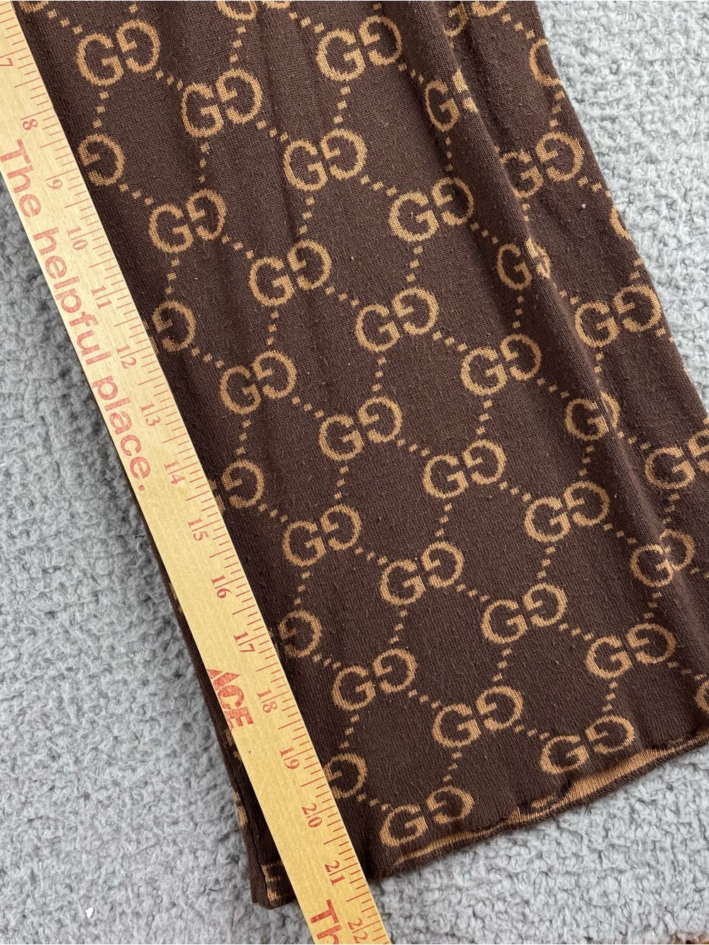 Women’s pants size M? Brown wide leg knit comfy relaxing - Picture 9 of 14